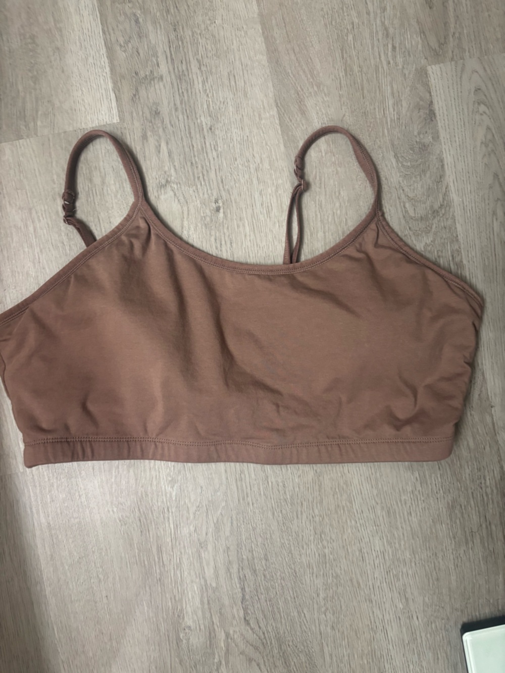 Pact Cocoa Brown Wireless Pullover Bralette